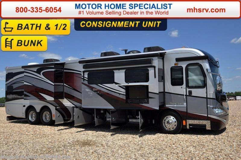Used 2013 American Coach American Revolution 42T Bath and 1/2 Bunk Model W/3 Slides available in Alvarado, Texas