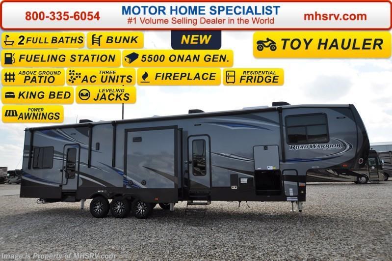New 2017 Heartland  Road Warrior RW413 Bunk Model, 2 Full Bath RV for Sale available in Alvarado, Texas