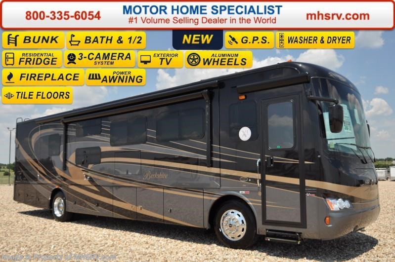 New 2017 Forest River Berkshire 38A-340 RV for Sale at MHSRV W/Bunks, Bath & 1/2 available in Alvarado, Texas