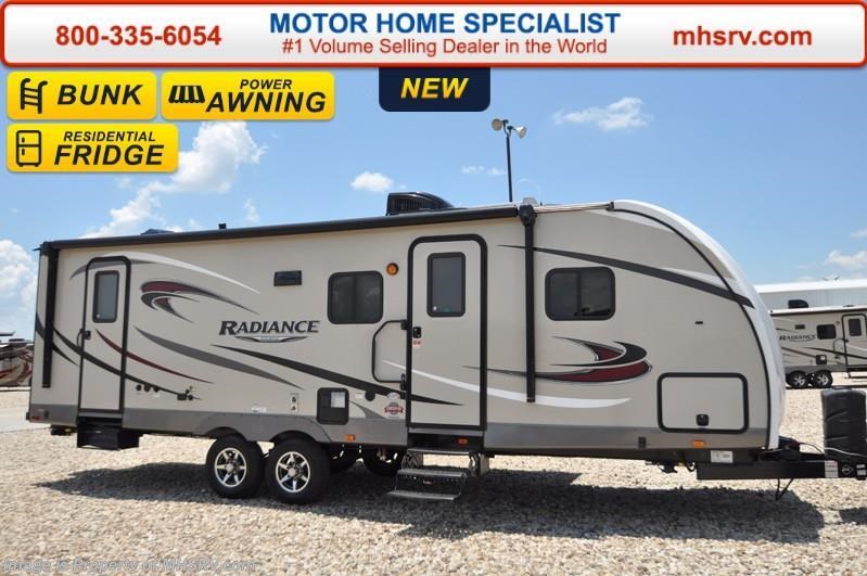 New 2017 Cruiser RV Radiance Touring 28BHSS Bunk for Sale at MHSRV available in Alvarado, Texas