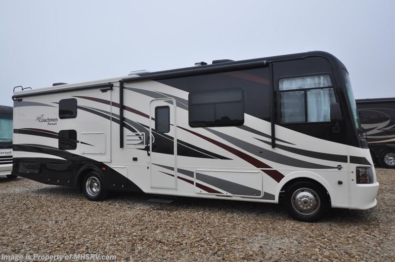 New 2017 Coachmen Pursuit 33BHP Bunk Model RV for Sale at MHSRV W/5.5KW Gen available in Alvarado, Texas