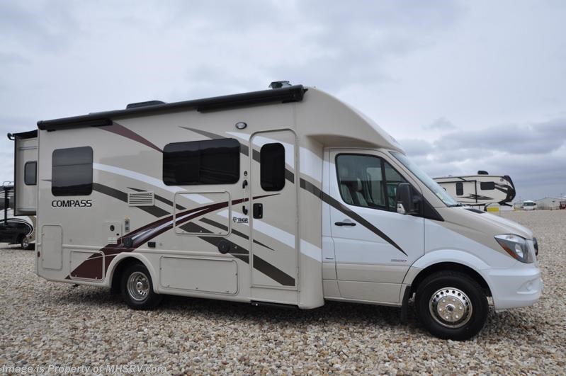 New 2017 Thor Motor Coach Compass 24TX Diesel Sprinter RV for Sale at MHSRV 2 Slides available in Alvarado, Texas