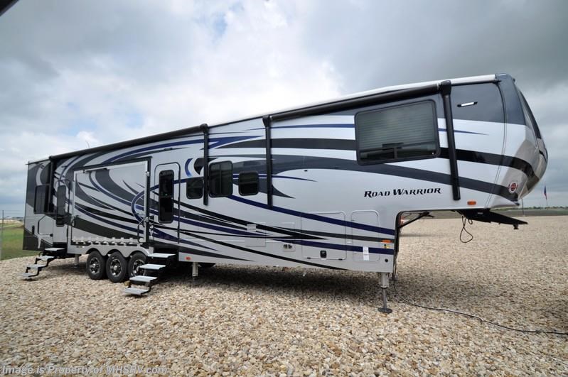 New 2018 Heartland  Road Warrior RW427 Dual Pane, Arctic, 5 TVs, 3 A/Cs, Dyson available in Alvarado, Texas