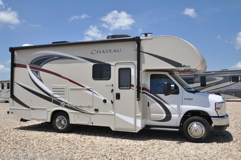 New 2018 Thor Motor Coach Chateau 24F RV for Sale at MHSRV.com W/15K A/C, 3 Cams available in Alvarado, Texas