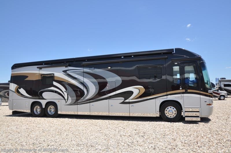 Used 2014 Entegra Coach Cornerstone 45K Bath & 1/2 W/4 Slides, Aqua Hot, King, W/D available in Alvarado, Texas