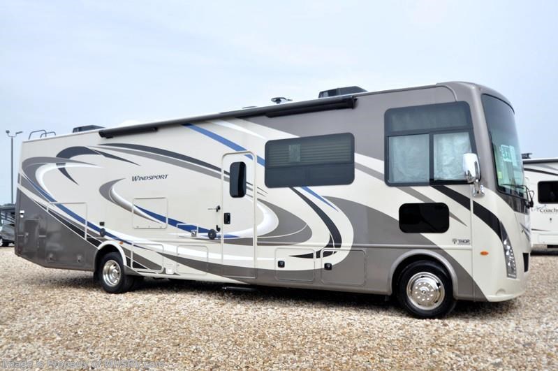 New 2018 Thor Motor Coach Windsport 34J Bunk House RV for Sale at MHSRV W/King Bed available in Alvarado, Texas