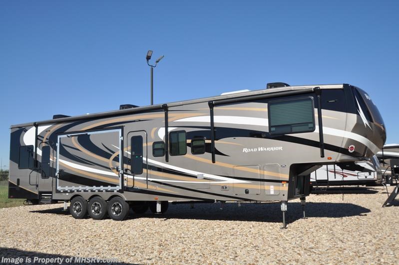 New 2018 Heartland  Road Warrior RW427 W/Ext TV, Arctic, Dual Pane, 3 A/Cs available in Alvarado, Texas