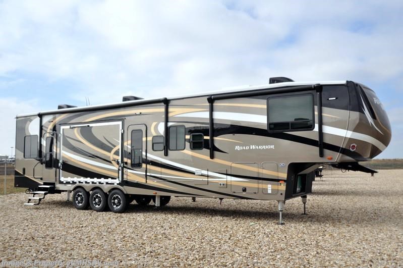 New 2018 Heartland  Road Warrior RW427 W/ Ext TV, Arctic, Dual Pane, 3 A/Cs available in Alvarado, Texas