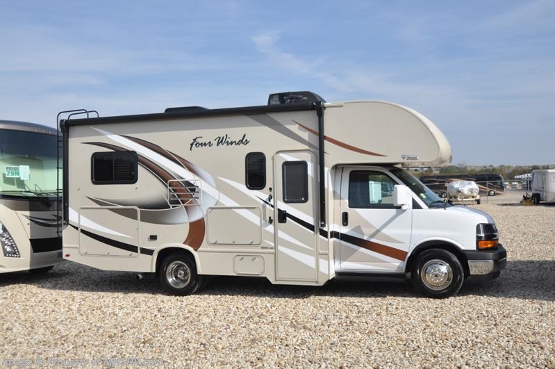 New 2018 Thor Motor Coach Four Winds 22E W/HD-Max, Ext TV, 15K A/C, Back Up Cam & More available in Alvarado, Texas