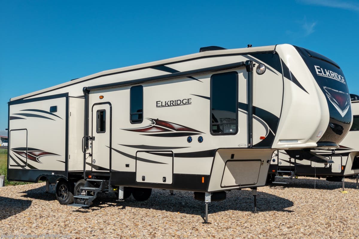 New 2019 Heartland  ElkRidge 31RLK W/ Pwr Leveling, 2 A/Cs, King available in Alvarado, Texas