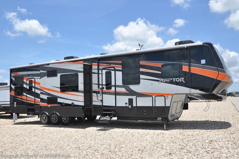 Used 2016 Keystone Raptor 425TS Bath & 1/2 Toy Hauler W/ Gen, King, OH Loft available in Alvarado, Texas