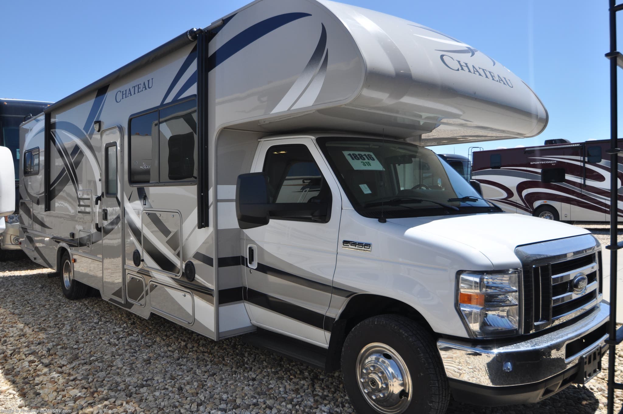 Used 2014 Thor Motor Coach Chateau 31F Class C RV W/ Jacks, 3 Camera, Ext TV available in Alvarado, Texas