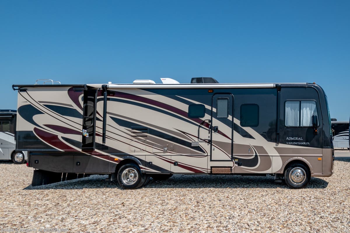 Used 2016 Holiday Rambler Admiral 32V Class A RV for Sale W/ OH Loft, 3 TVs available in Alvarado, Texas