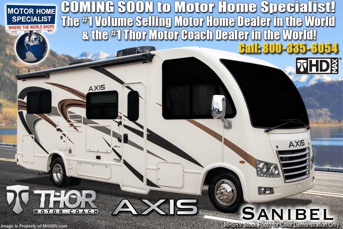 New 2021 Thor Motor Coach Axis 24.1 available in Alvarado, Texas