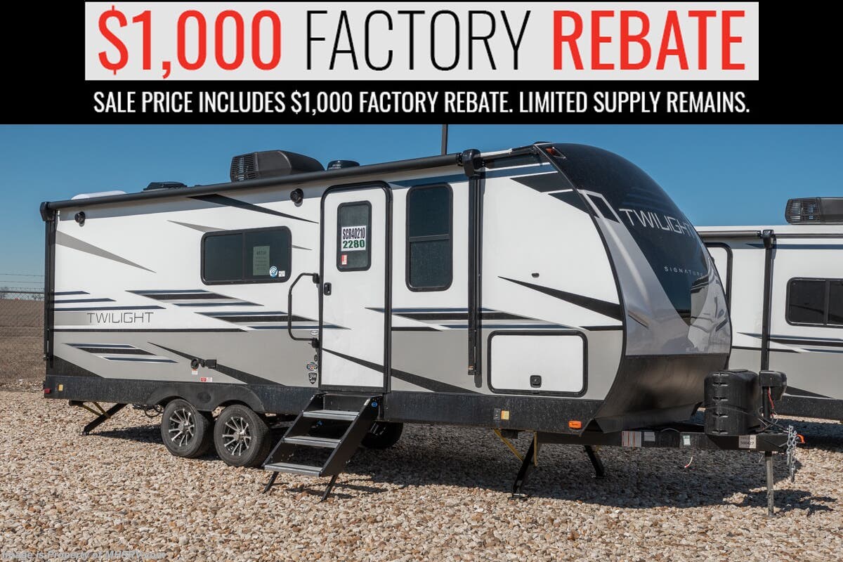 New 2022 Twilight RV Signature TW2280 available in Alvarado, Texas