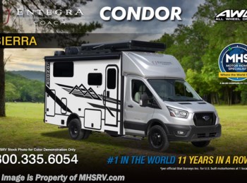 New 2025 Entegra Coach Condor 22T available in Alvarado, Texas