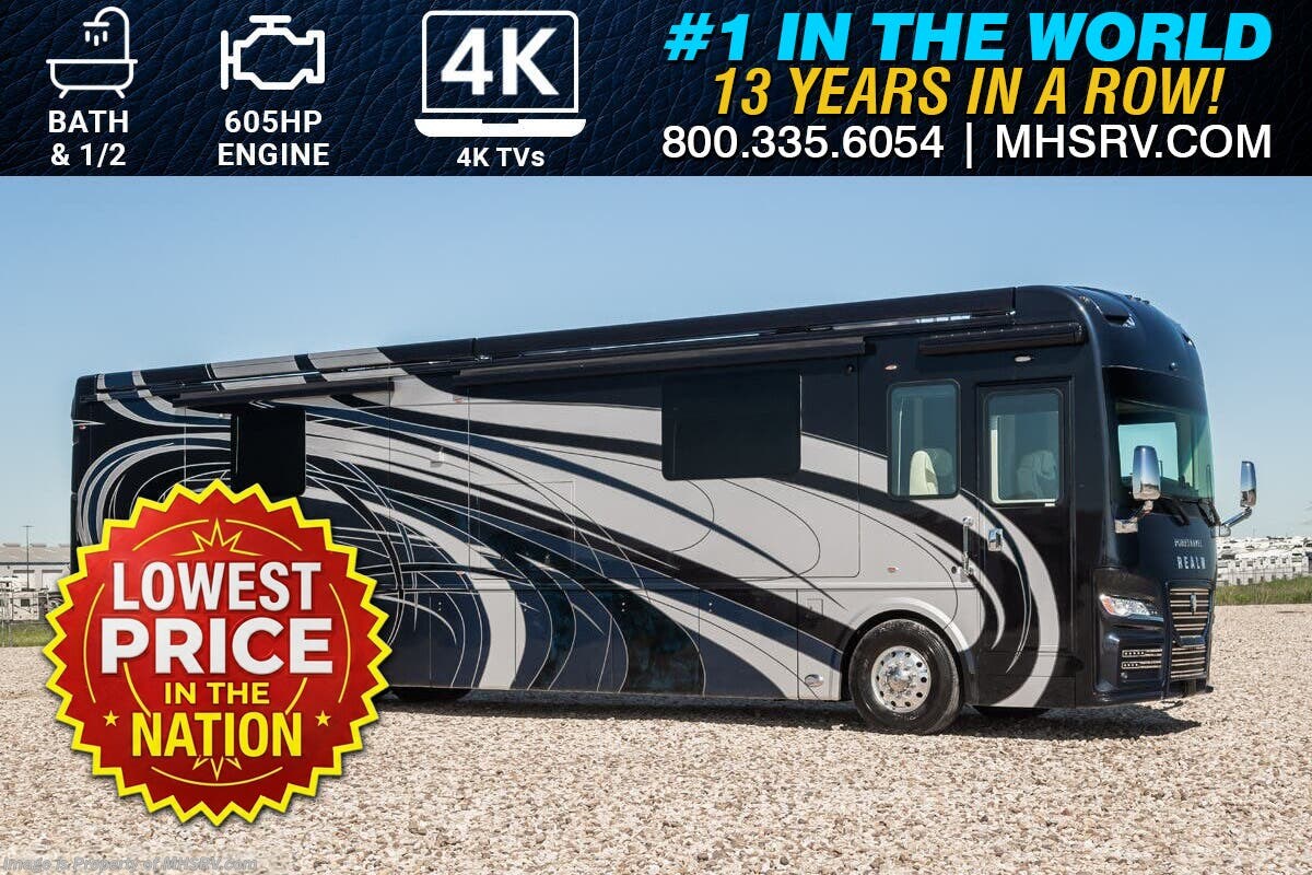 New 2026 Foretravel Realm FS605 Luxury Villa Master Suite (LVMS) Bath & 1/2 available in Alvarado, Texas