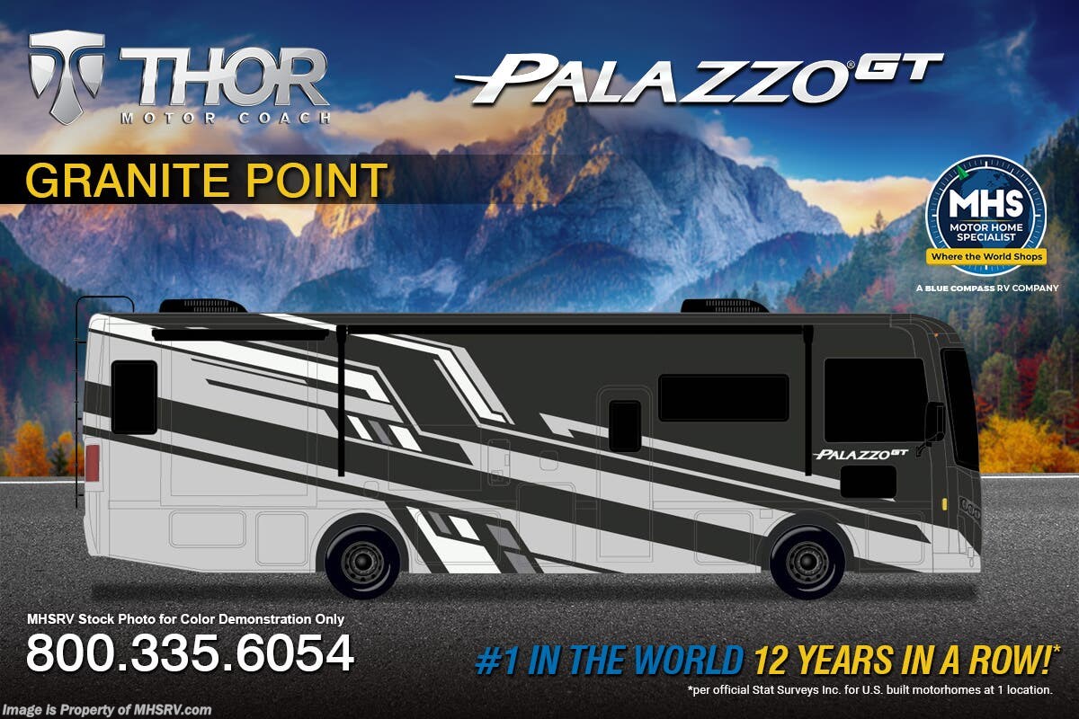 New 2026 Thor Motor Coach Palazzo GT 33.5 available in Alvarado, Texas