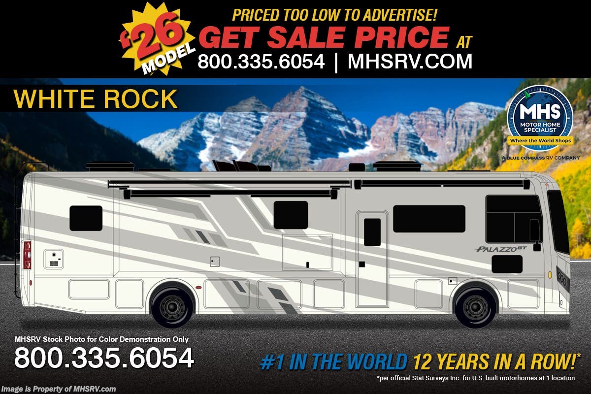 New 2026 Thor Motor Coach Palazzo GT 33.5 available in Alvarado, Texas