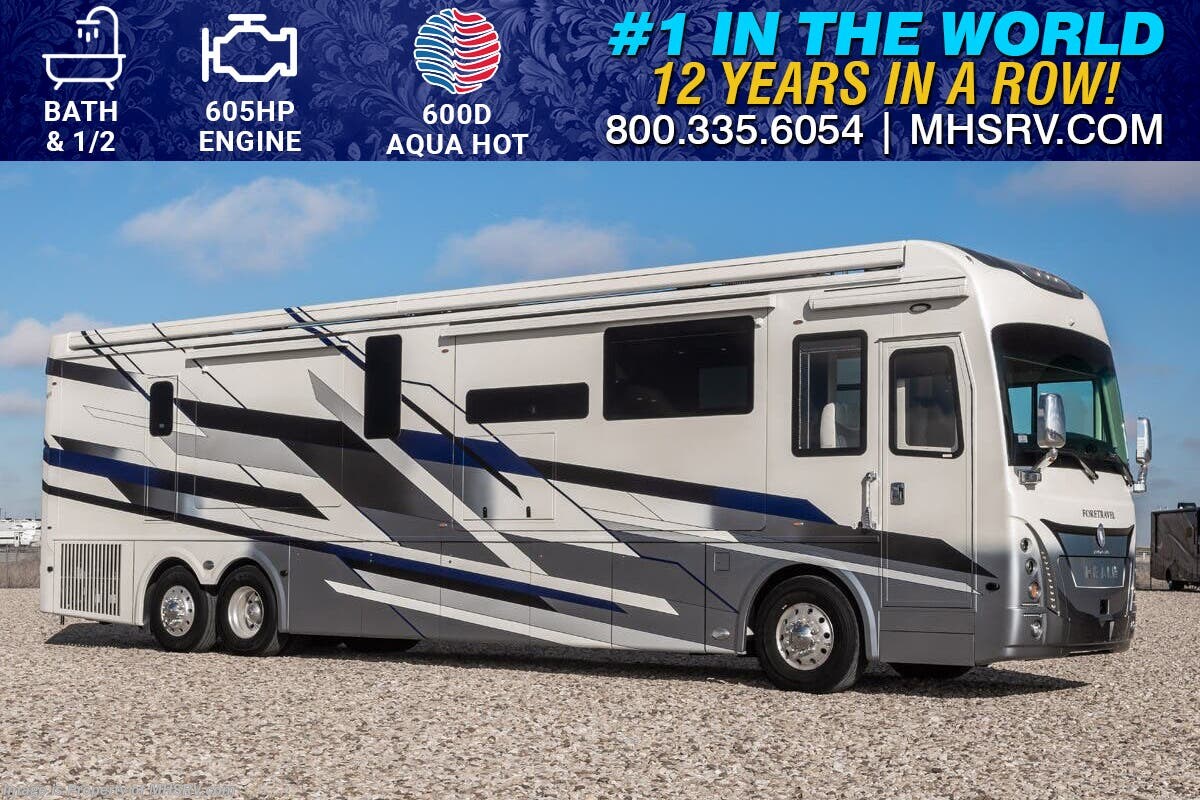 New 2027 Foretravel Realm Presidential Luxury Villa 2 (LV2) available in Alvarado, Texas