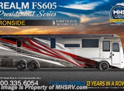 New 2027 Foretravel Realm Presidential Luxury Villa Bunk (LVB) W/ Spa available in Alvarado, Texas