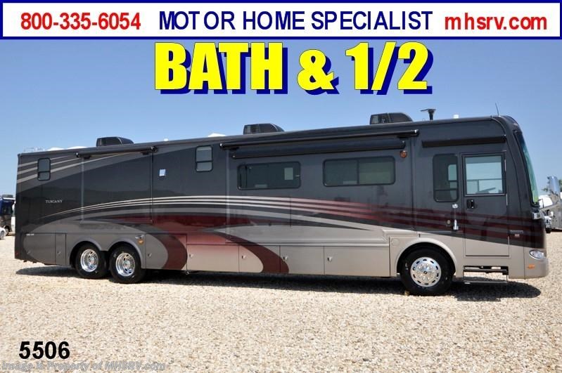 New 2013 Thor Motor Coach Tuscany 45LT Bath & 1/2 Luxury RV for Sale available in Alvarado, Texas
