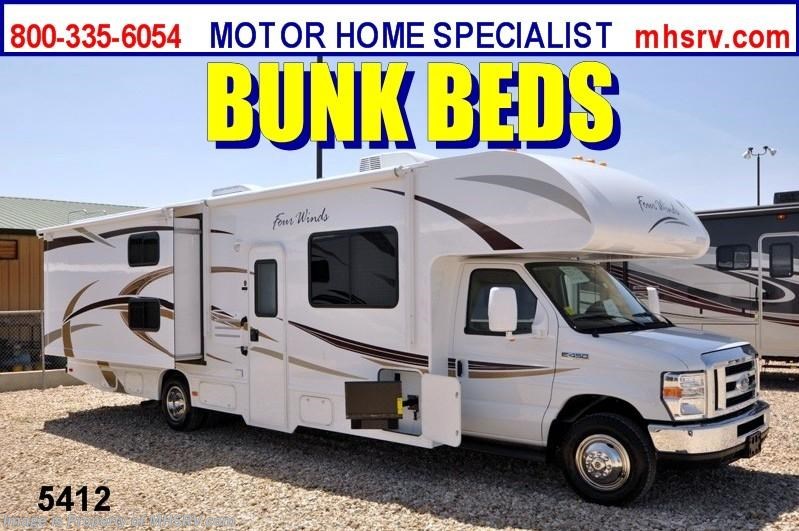 New 2013 Thor Motor Coach Four Winds W/2 Slides (Bunk House) Class C RV For Sale 31A available in Alvarado, Texas