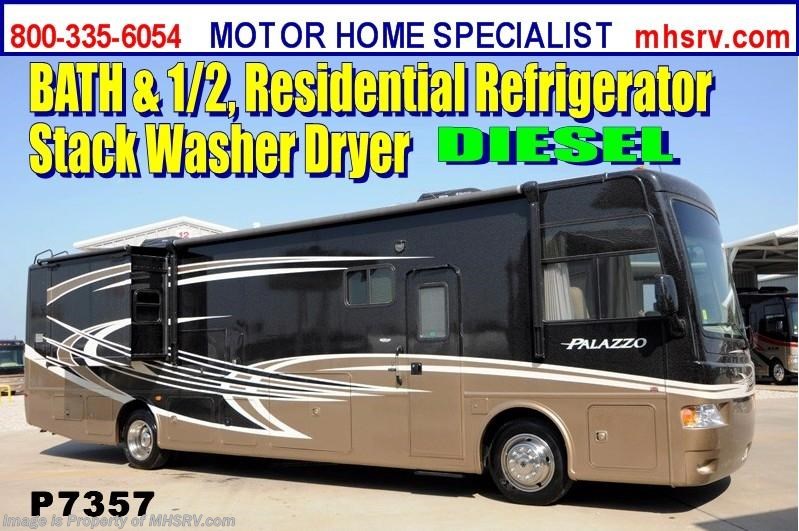 Used 2013 Thor Motor Coach Palazzo 36.1 Bath & 1/2 RV for Sale W/2 Slides available in Alvarado, Texas