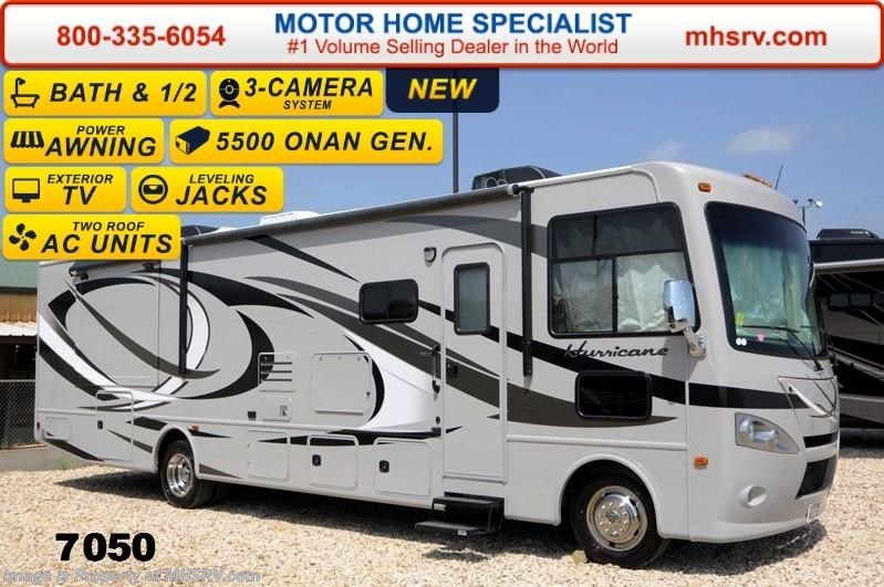 New 2014 Thor Motor Coach Hurricane (34E) New Bath & 1/2 RV for Sale available in Alvarado, Texas