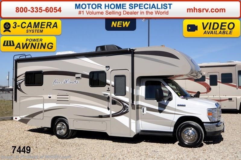 New 2014 Thor Motor Coach Four Winds 24C W/Slide,  3 Cameras, TV, Pwr. Awning available in Alvarado, Texas