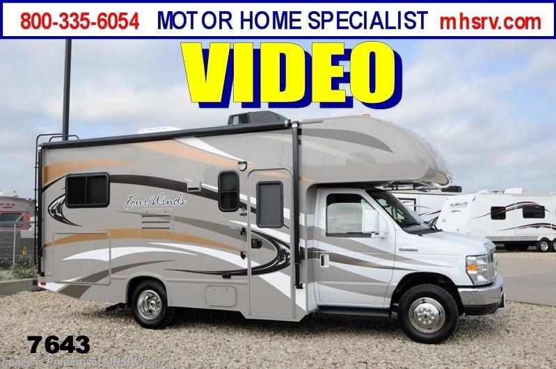 New 2014 Thor Motor Coach Four Winds 22E Heated Tanks, LED TV, Back Up Cam available in Alvarado, Texas
