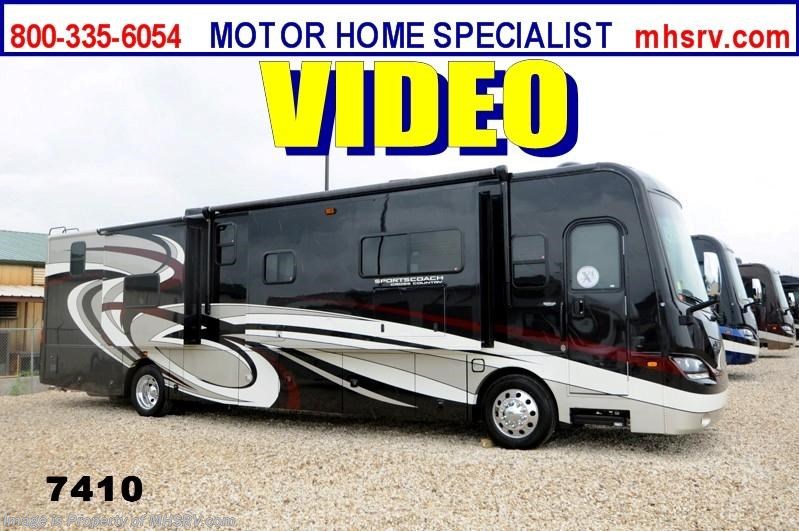 New 2014 Sportscoach Cross Country 404RB Bath & 1/2, Res. Fridge, Stack W/D, Sat (D) available in Alvarado, Texas