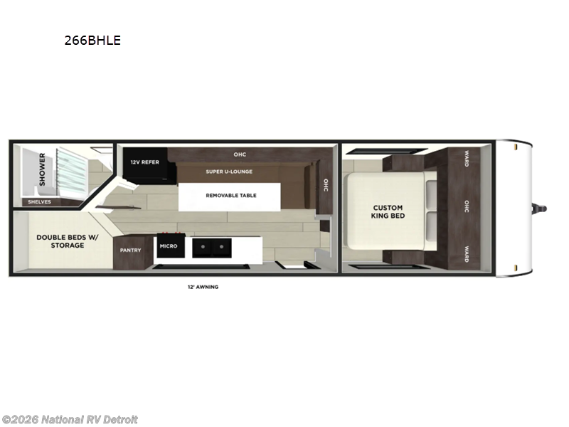 New 2026 Forest River Salem FSX 266BHLE available in Belleville, Michigan