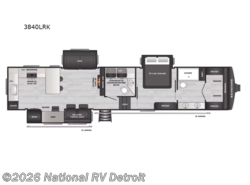 New 2026 Keystone Sprinter 3840LRK available in Belleville, Michigan