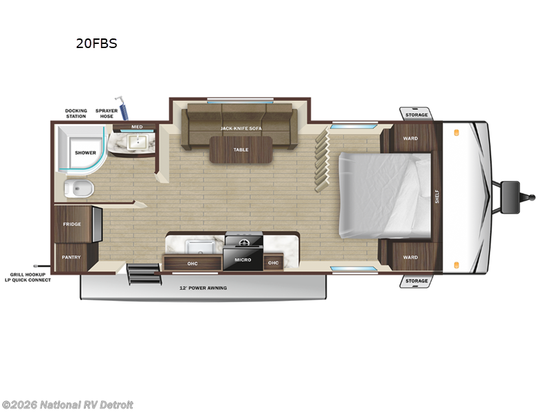New 2025 Starcraft Autumn Ridge 20FBS available in Belleville, Michigan
