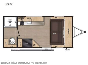 New 2023 Forest River Aurora 16RBX available in Louisville, Tennessee