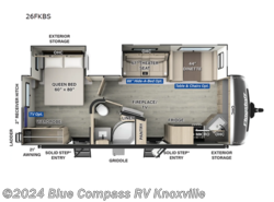 Used 2025 Forest River Flagstaff Super Lite 26FKBS available in Louisville, Tennessee
