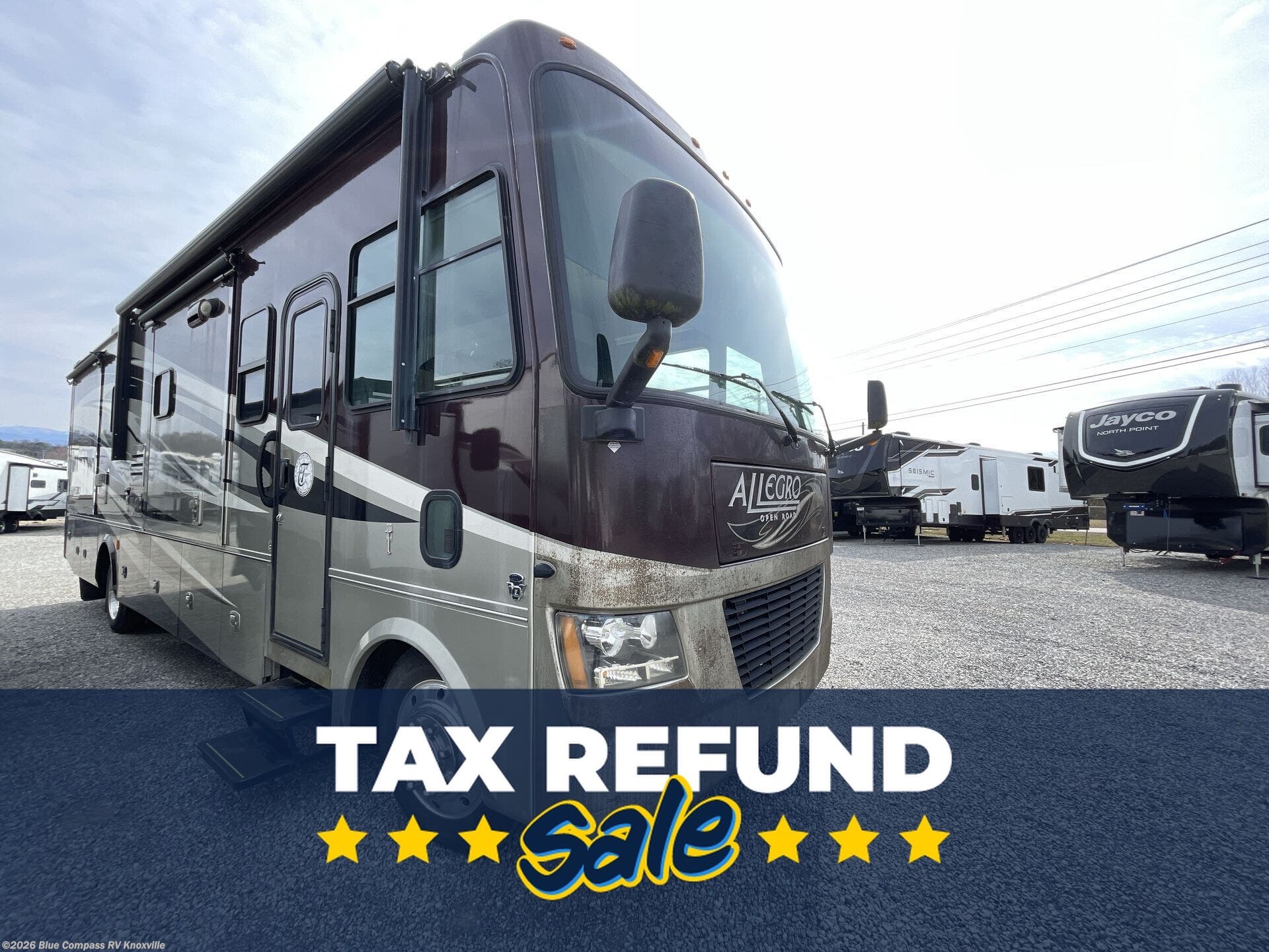 Used 2012 Tiffin Allegro 34TGA available in Louisville, Tennessee