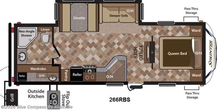 Used 2014 Keystone Sprinter 266RBS available in Louisville, Tennessee