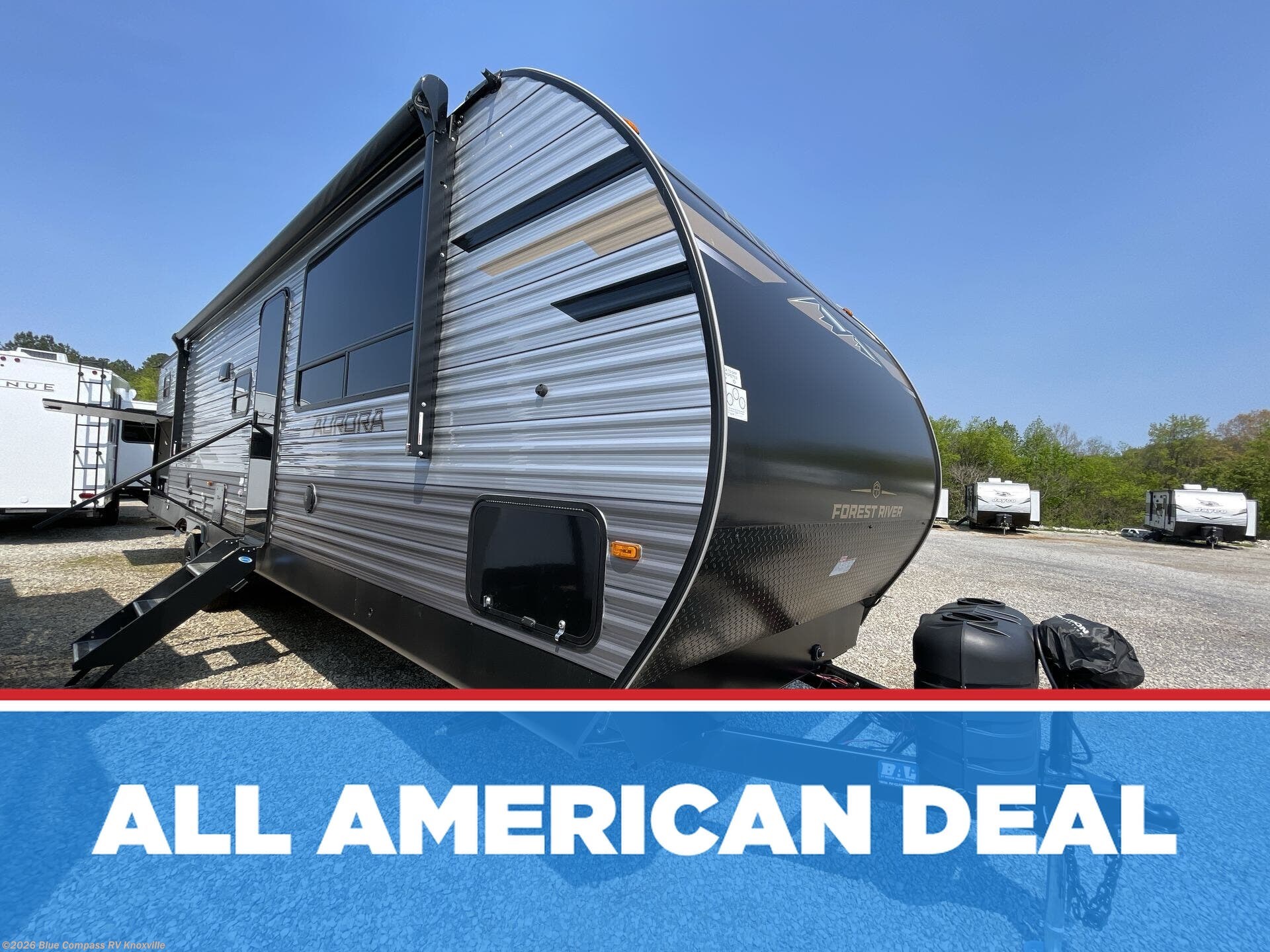 New 2026 Forest River Aurora 34BHTS available in Louisville, Tennessee