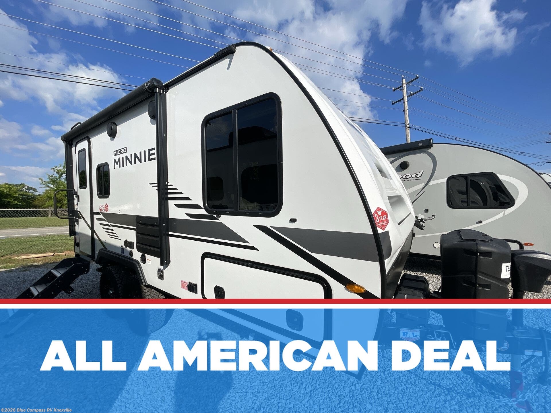 Used 2022 Winnebago Micro Minnie 1808FBS available in Louisville, Tennessee