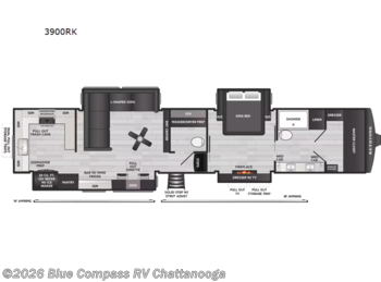 New 2027 Keystone Montana 3900RK available in Ringgold, Georgia
