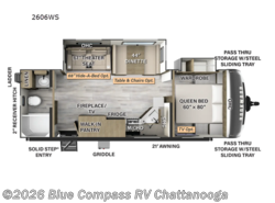 Used 2024 Forest River Rockwood Ultra Lite 2606WS available in Ringgold, Georgia