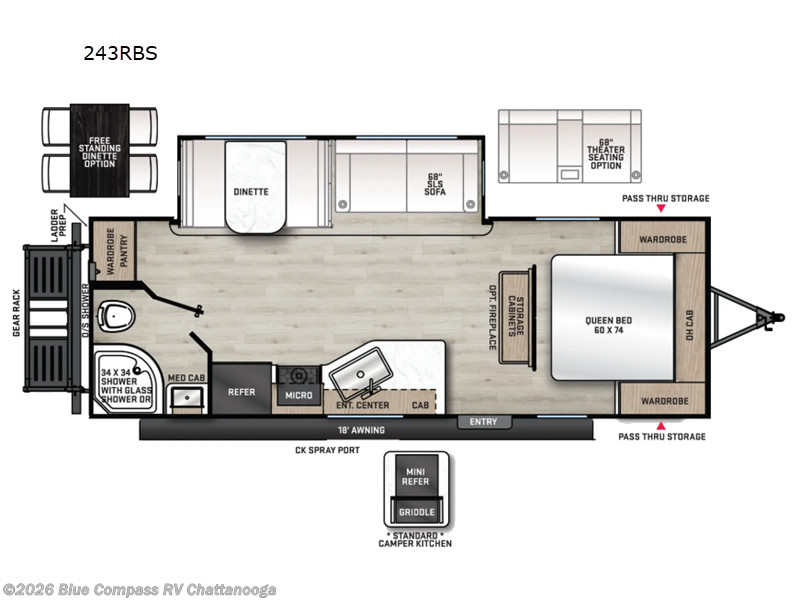 Used 2025 Coachmen Catalina Legacy Edition 243RBS available in Ringgold, Georgia