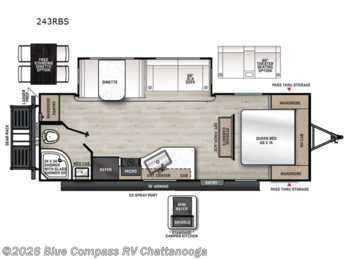 Used 2025 Coachmen Catalina Legacy Edition 243RBS available in Ringgold, Georgia