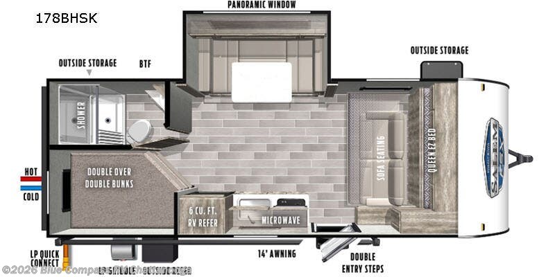 Used 2020 Forest River Salem FSX 178BHSK available in Ringgold, Georgia