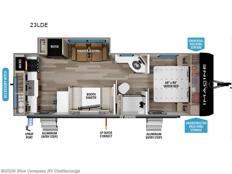 New 2027  Grand Design Imagine XLS 23LDE by Grand Design from Blue Compass RV Chattanooga in Ringgold, GA