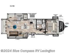 New 2024 Forest River Vibe 31HB available in Lexington, Kentucky