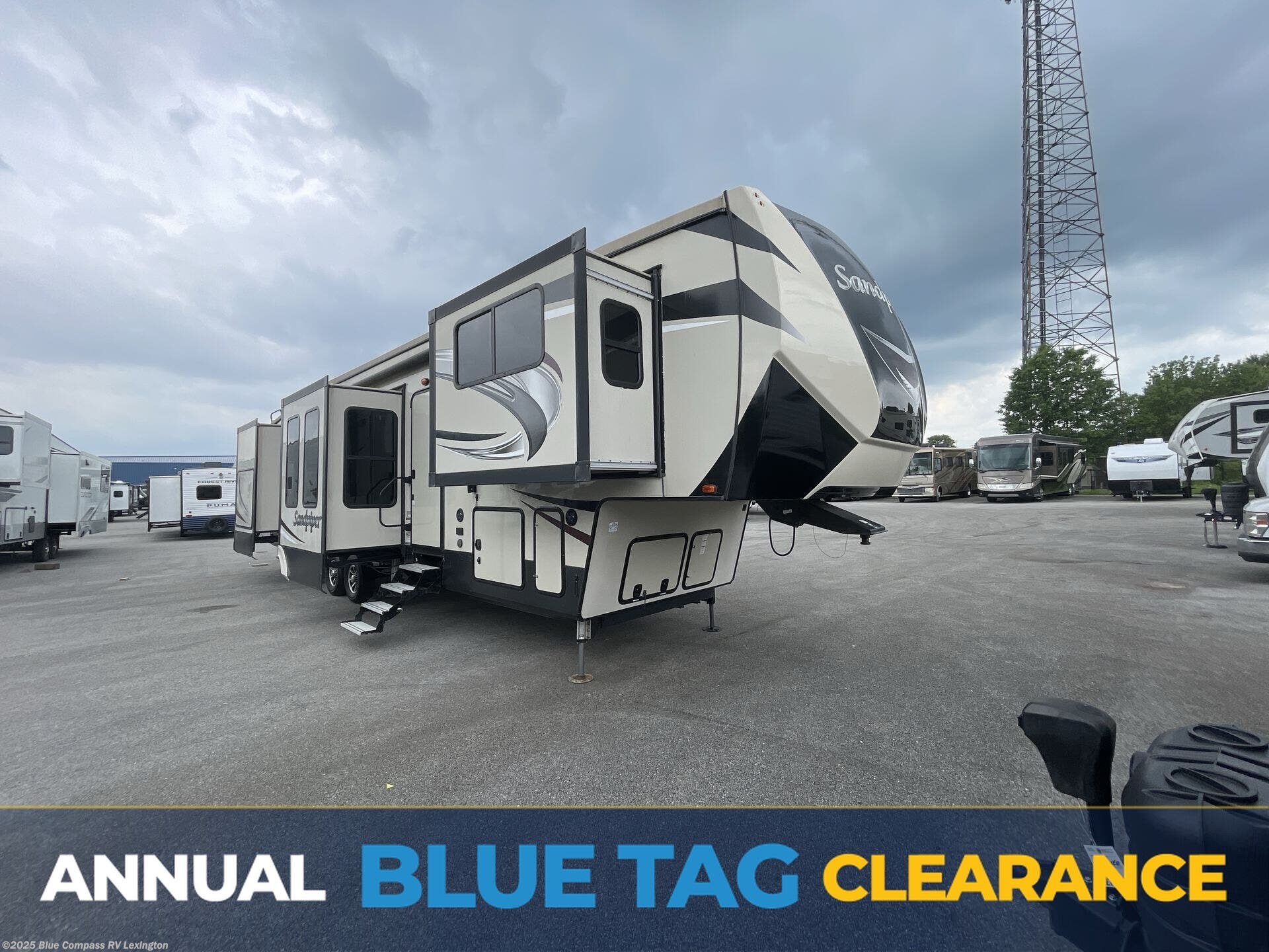 Used 2019 Forest River Sandpiper 379FLOK available in Georgetown, Kentucky