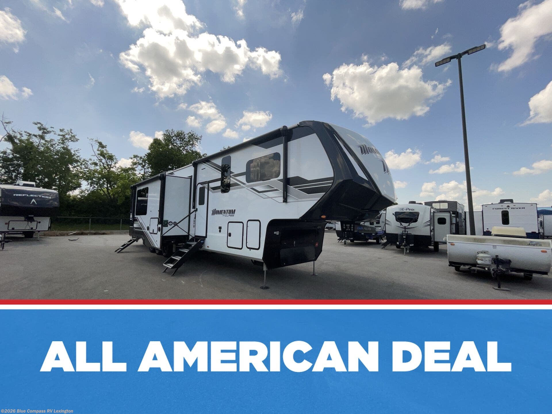 New 2026 Grand Design Momentum M-Class 414M available in Georgetown, Kentucky
